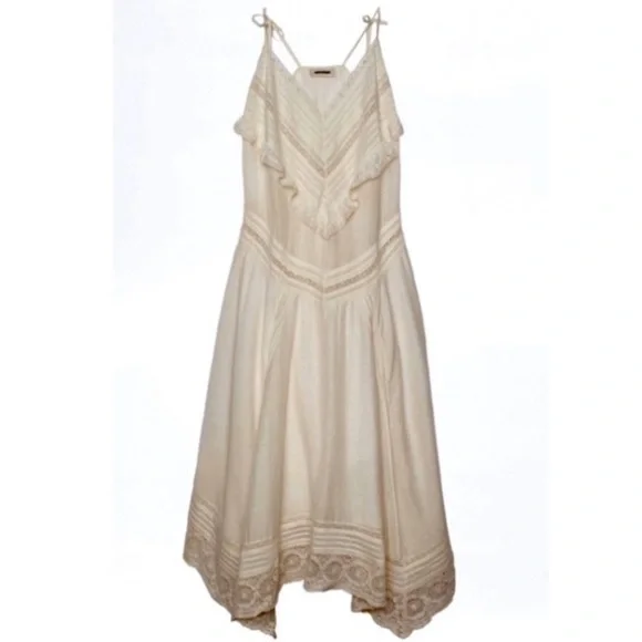 Zadig & Voltaire Rilli Ruffle Lace Dress Size Small - Picture 5 of 9